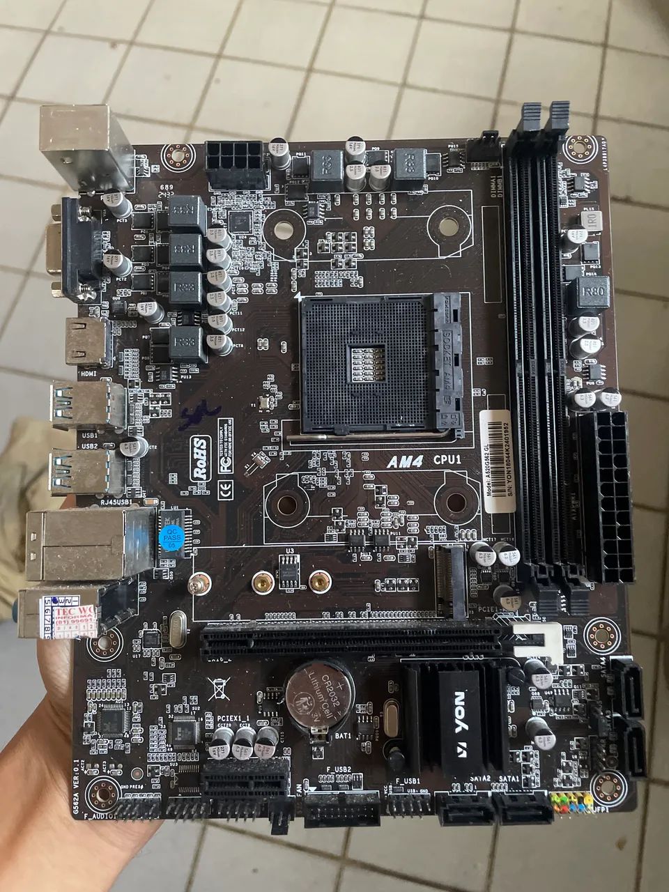Placa mãe A520 ddr4 - Foto 2