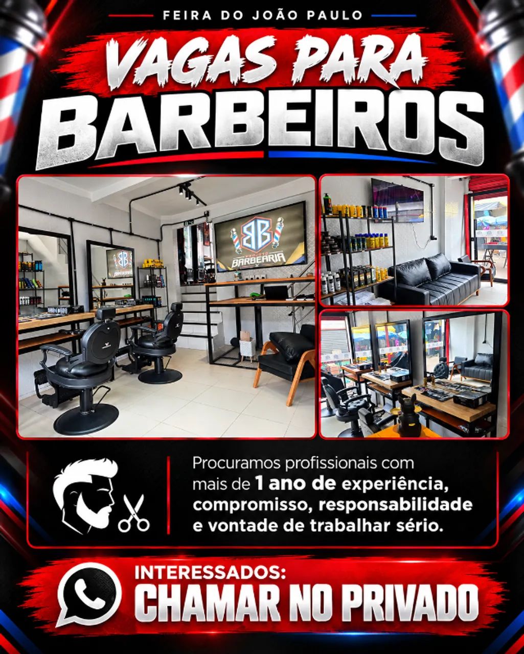 Vagas em Barbearia