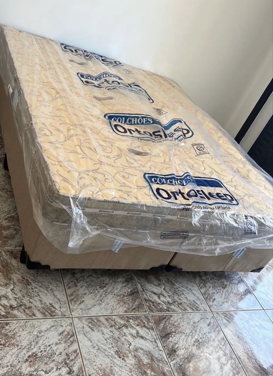 Cama box d33 Queen mega oferta entregamos