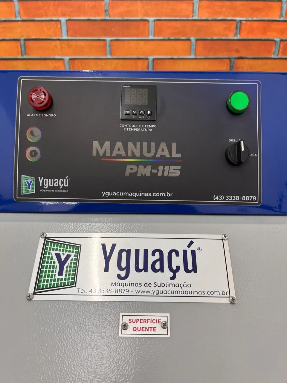 Prensa Térmica Profissional 75x115 - Foto 2