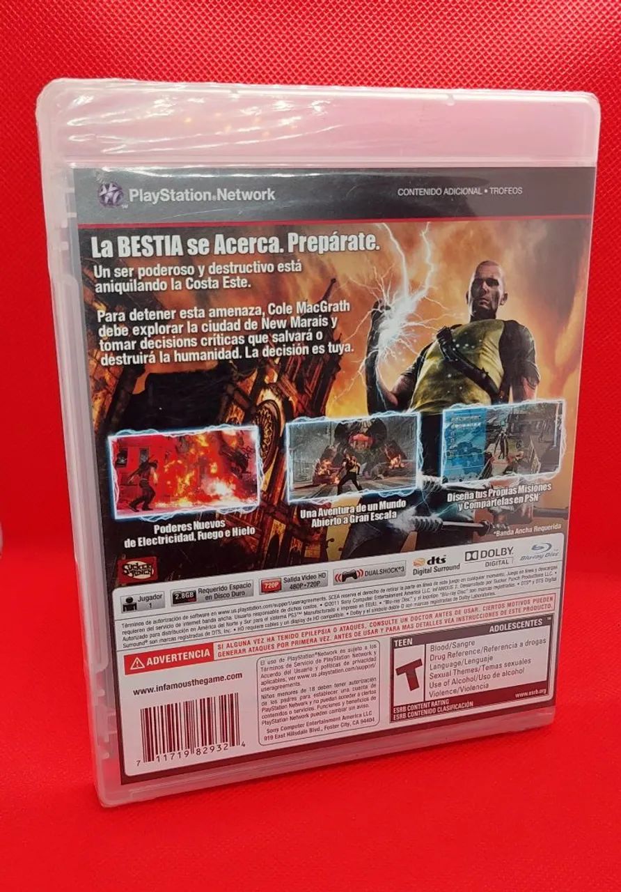 InFamous 2 - PS3 [LACRADO] - Foto 2