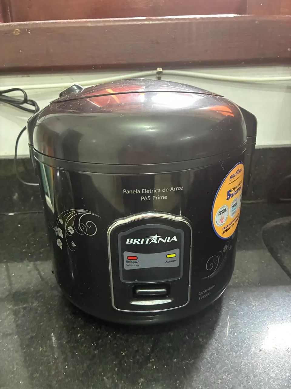 Panela de arroz elétrica 
