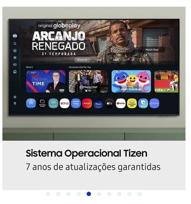 SmarTV samsung 55 polegadas U8600F Gaming Hub - Foto 4