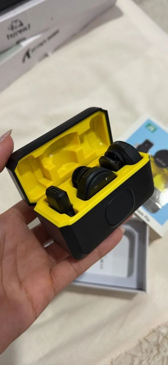 Lapela com 2 Microfones Profissional (Celular e CAM)  - Foto 2