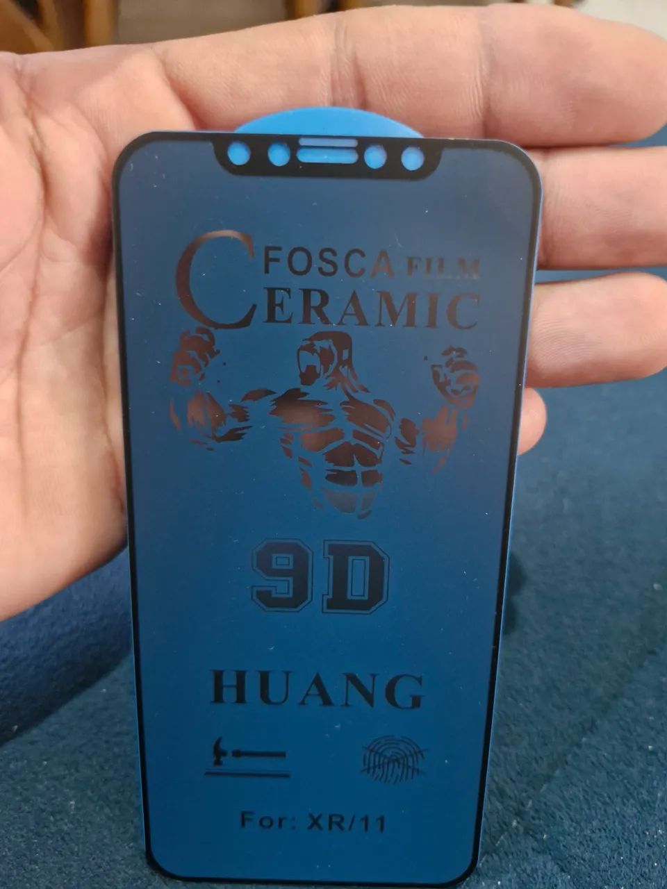 Película de Iphone 11 / XR 9D de cerâmica fosca - Foto 2