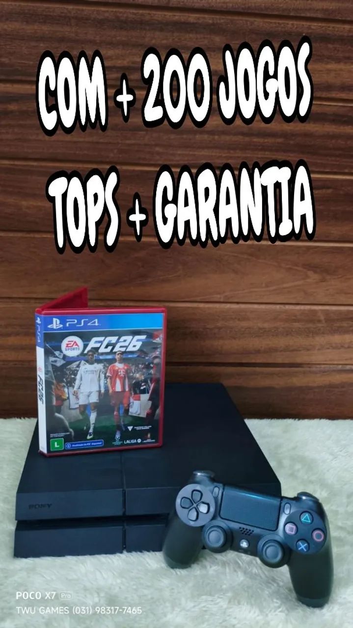 PS4 + garantia 