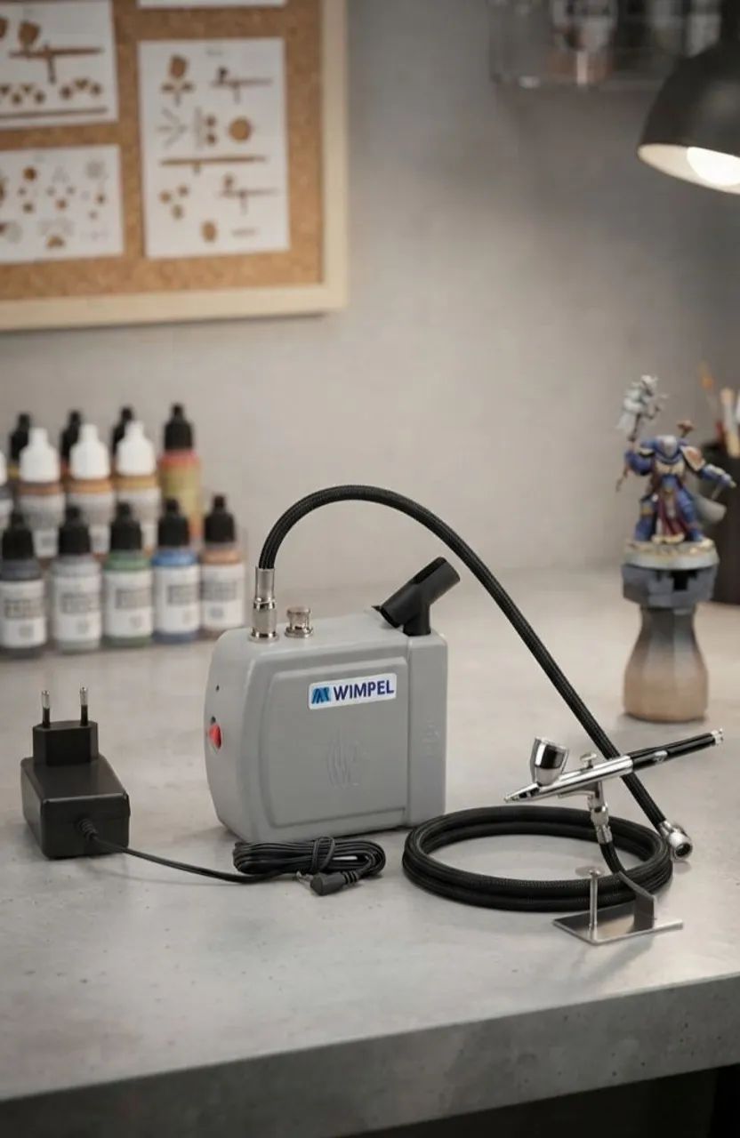 MINI COMPRESSOR DE AEROGRAFO