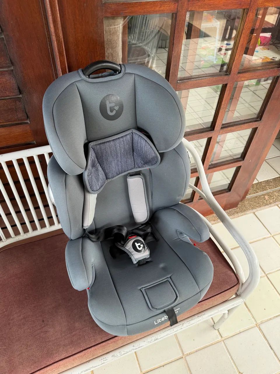 Cadeirinha Litet Safemax Iso-Fix 2.0 Cinza - BB460