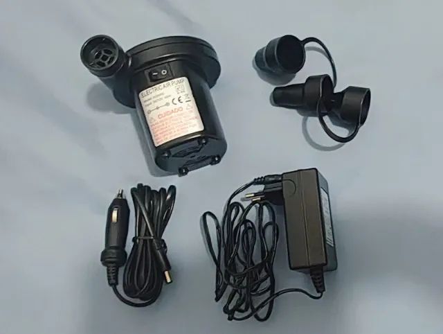 Inflador elétrico com 3 bicos - Foto 2