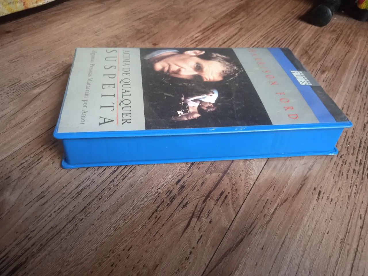Fita vhs Acima de Qualquer Suspeita com Harrison Ford - Foto 4