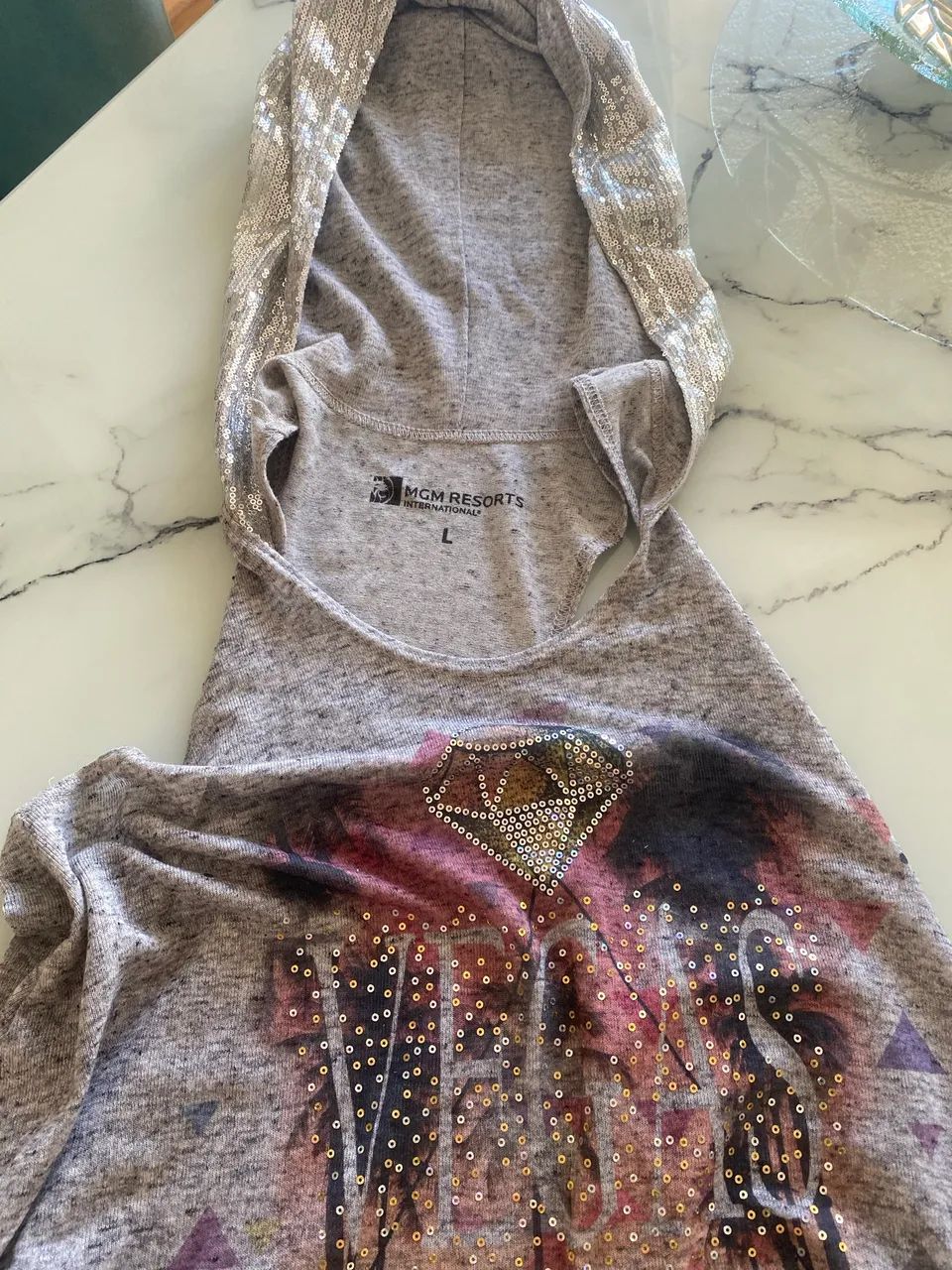 Camiseta com capuz Las Vegas - Foto 3