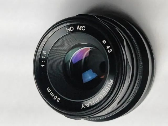 Lente 35mm f/1.6 Risespray APS-C Manual - Sony E - Ótima para Vídeo/Fotos - Foto 3