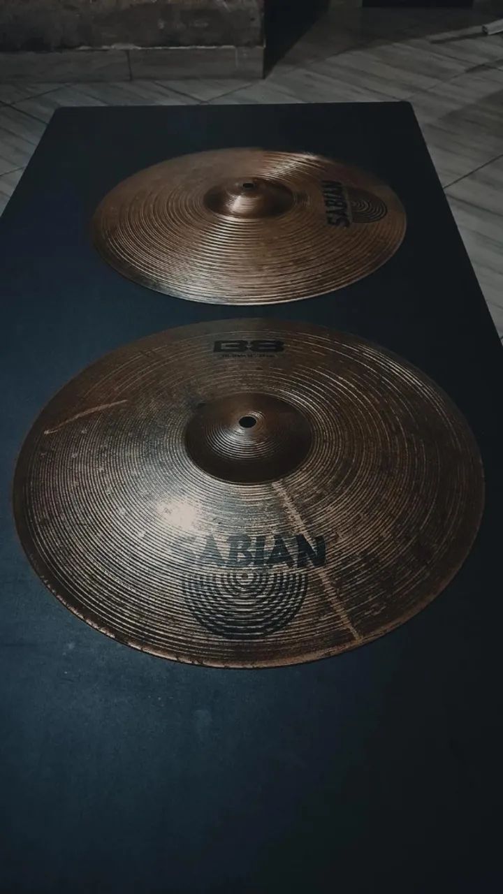 Hi-Hat Sabian B8 14" - Foto 2