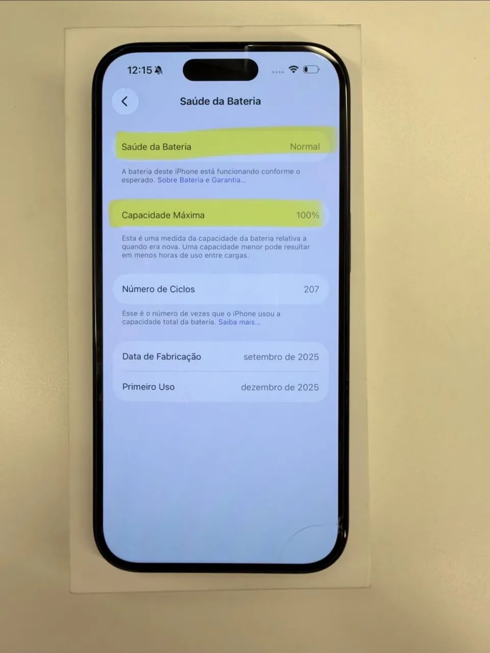 iPhone 16 - 128gb - 100% bateria  - Foto 5