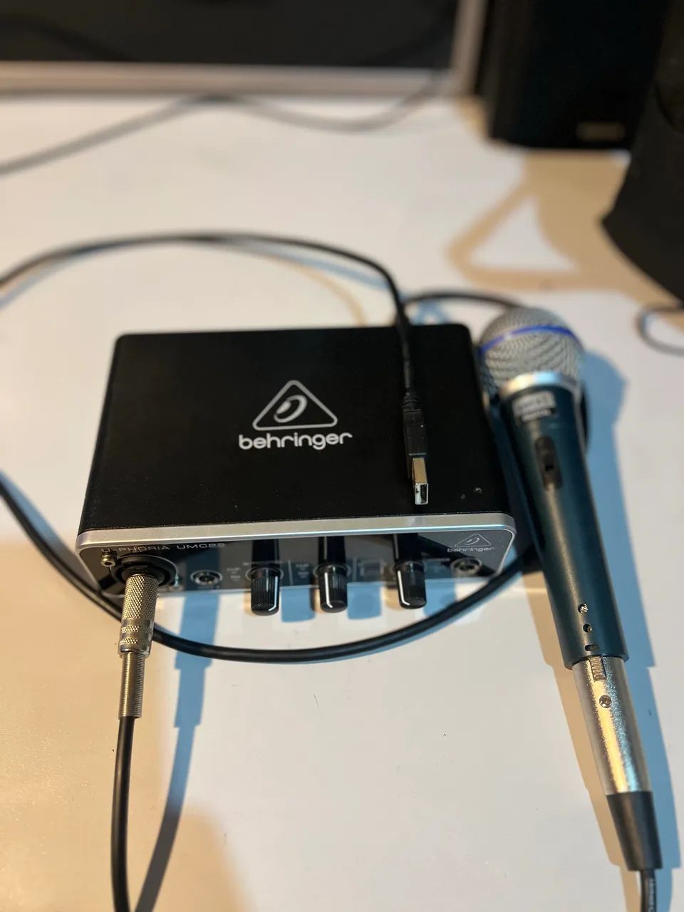  Interface Behringer UMC22 NOVA ? na caixa! - Foto 5
