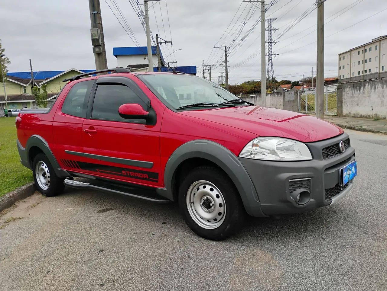 Fiat Strada Working Hard 1.4 Fire Flex 8V CD 2018 - Foto 5