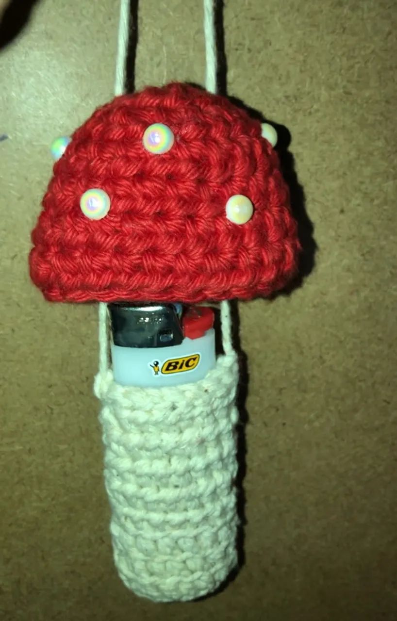 Porta Isqueiro Cogumelo 