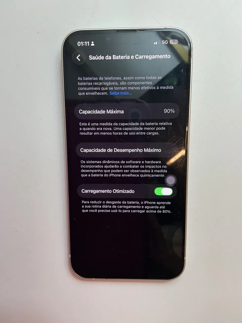 iphone 14 branco 256 gigas  - Foto 6