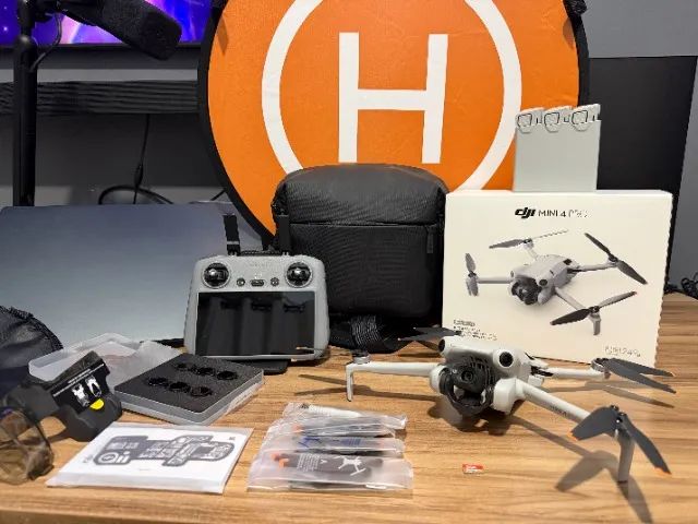 Drone Dji Mini 4 Pro Fly More Combo | Troco PS5 PRO ou PC GAMER