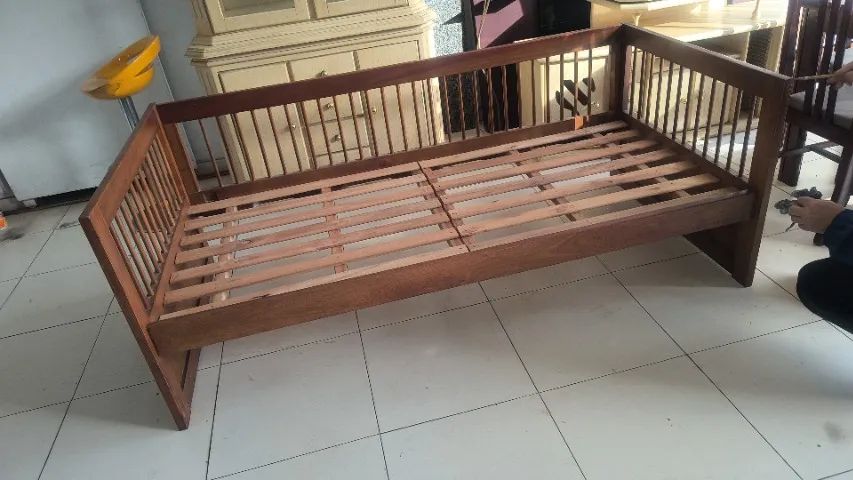 Sofá Cama em Madeira  - Foto 5