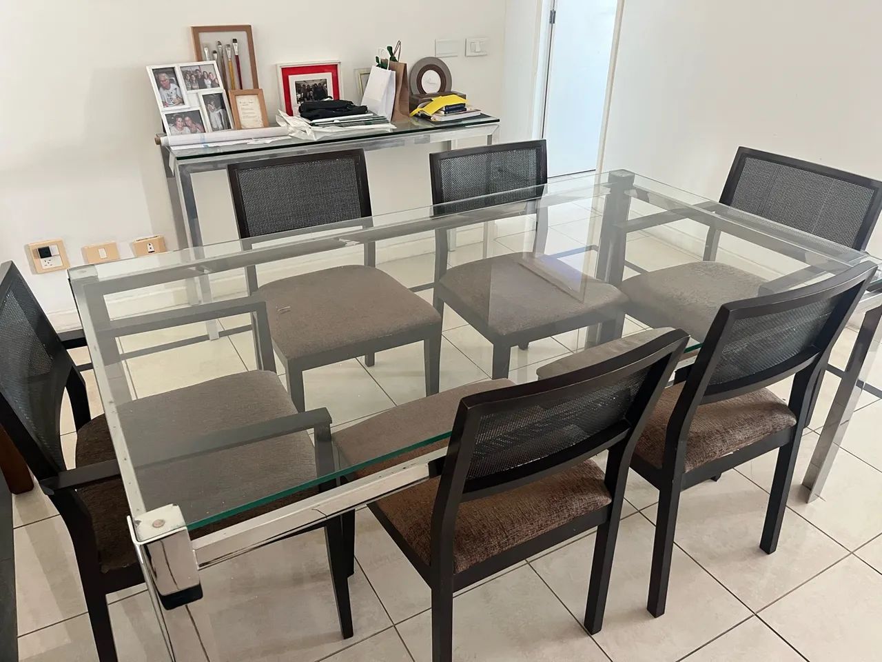 Mesa de jantar com 6 cadeiras - Foto 2