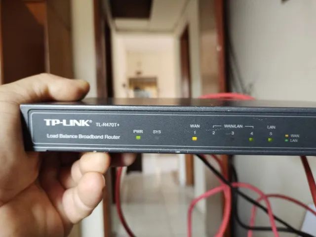 LOAD BALANCE TP-LINK TL 470T+ PARA ATÉ 4 LINKS 