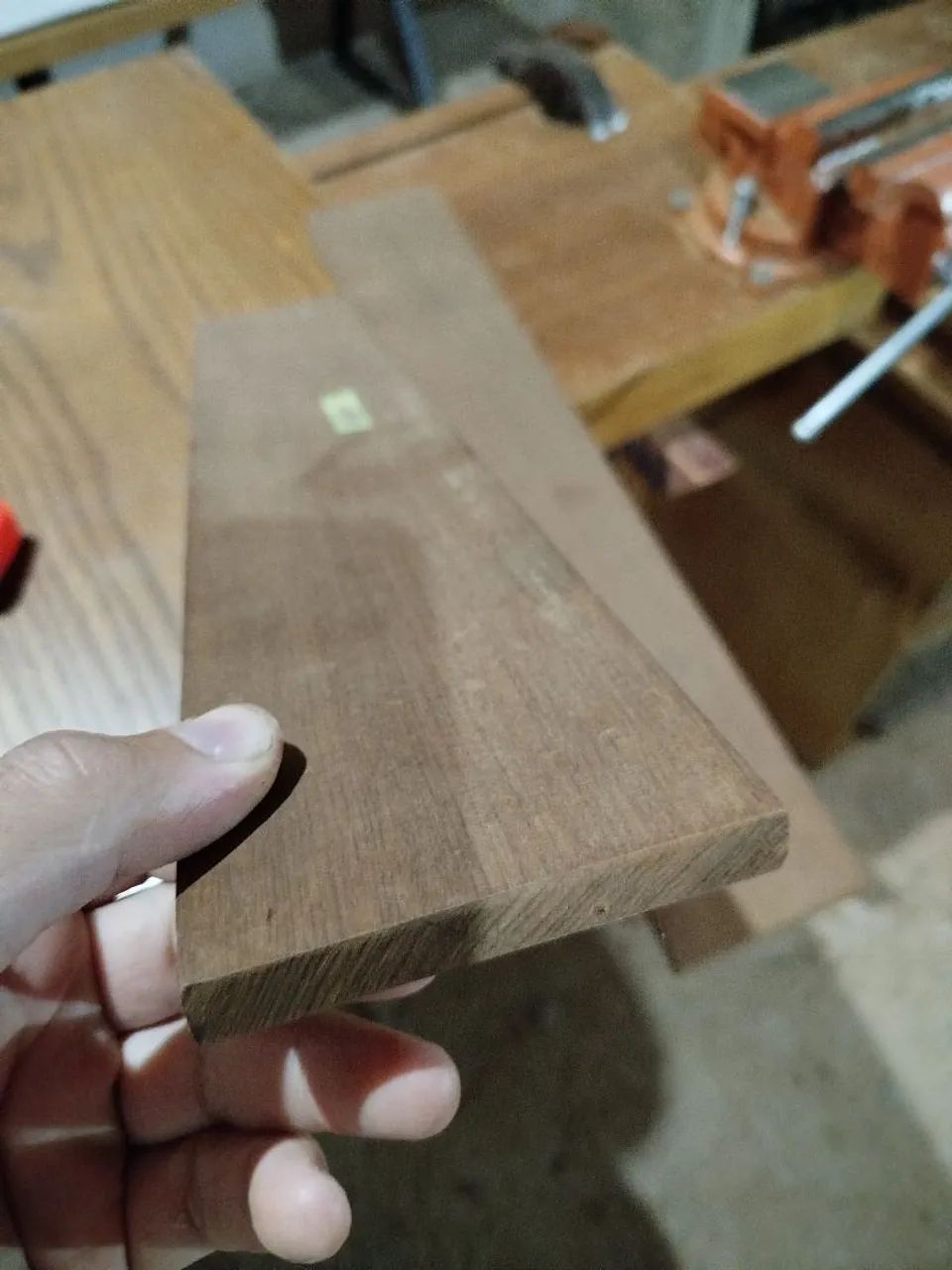 Réguas de imbuia pra luthieria.