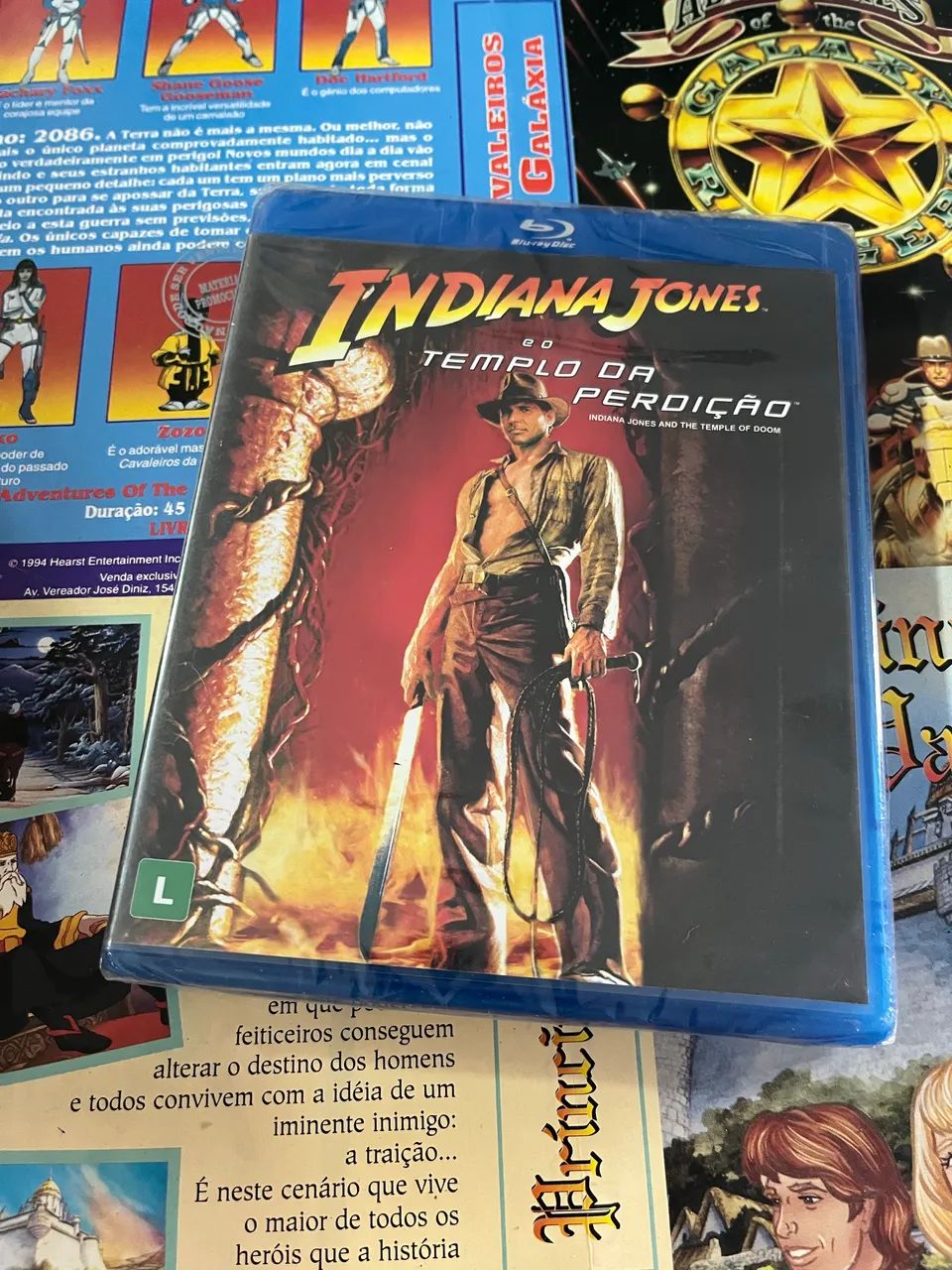 BLU-RAY INDIANA JONES E O TEMPLO DA PERDIÇÃO