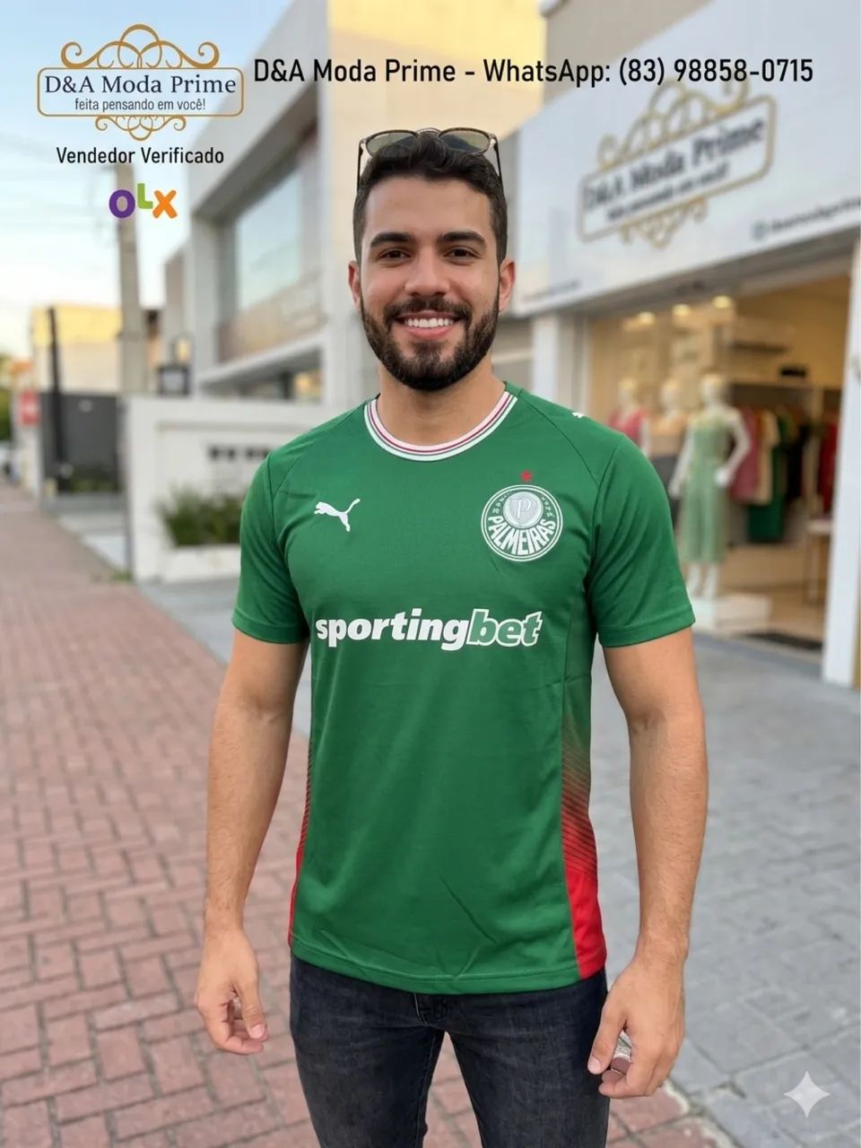 O MANTO DO VERDÃO COM PADRÃO PREMIUM! 