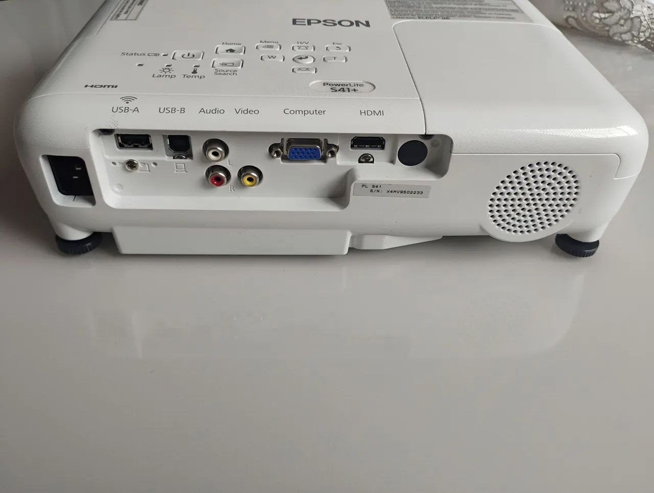 Projetor Epson PowerLite S41+ - Imagem Grande, Qualidade Profissional! - Foto 5