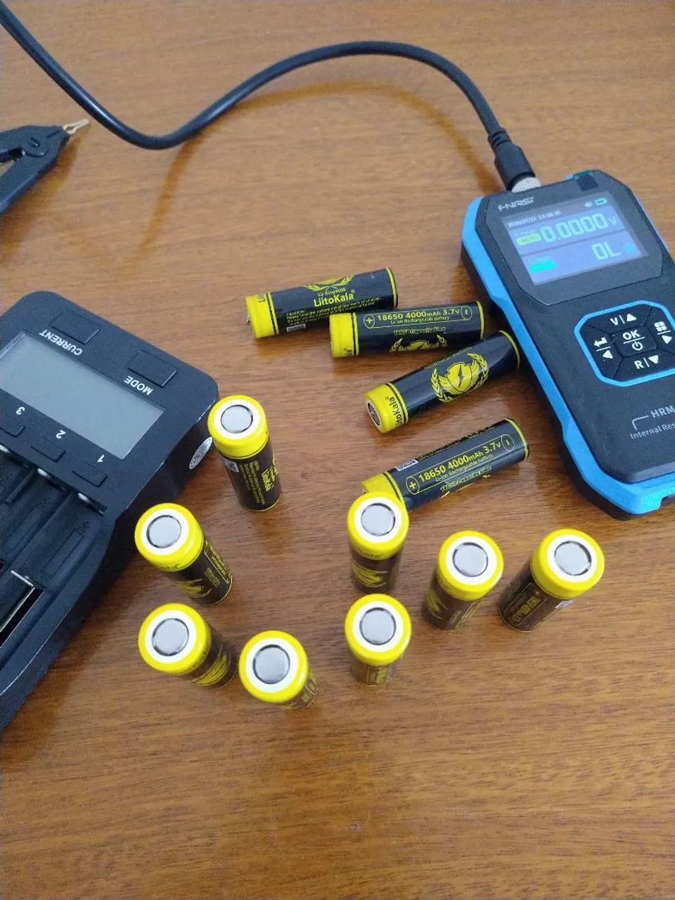 Kit 12 Bateria 18650 LiitoKala Lii-King4000 4000mAh  - Foto 5