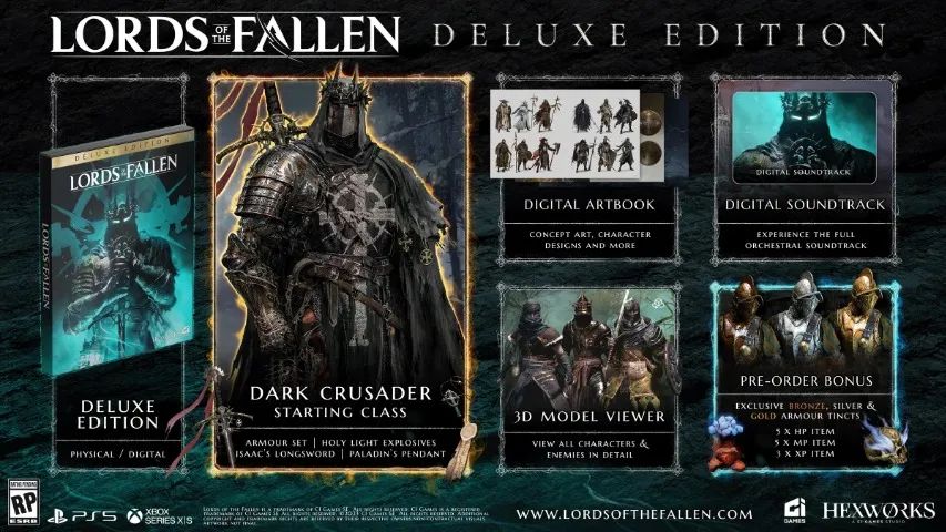 Lords Of The Fallen PS5 Deluxe Edtion LACRADO - Foto 4