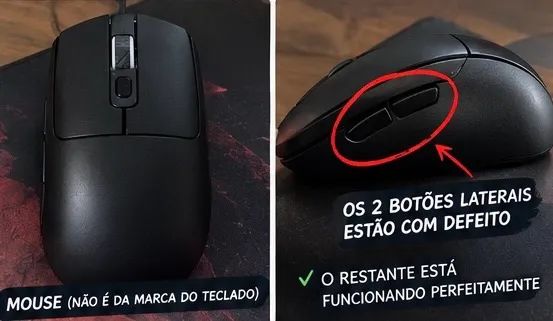 Teclado Gamer Flakes Power + Mouse  | Conjunto  - Foto 3