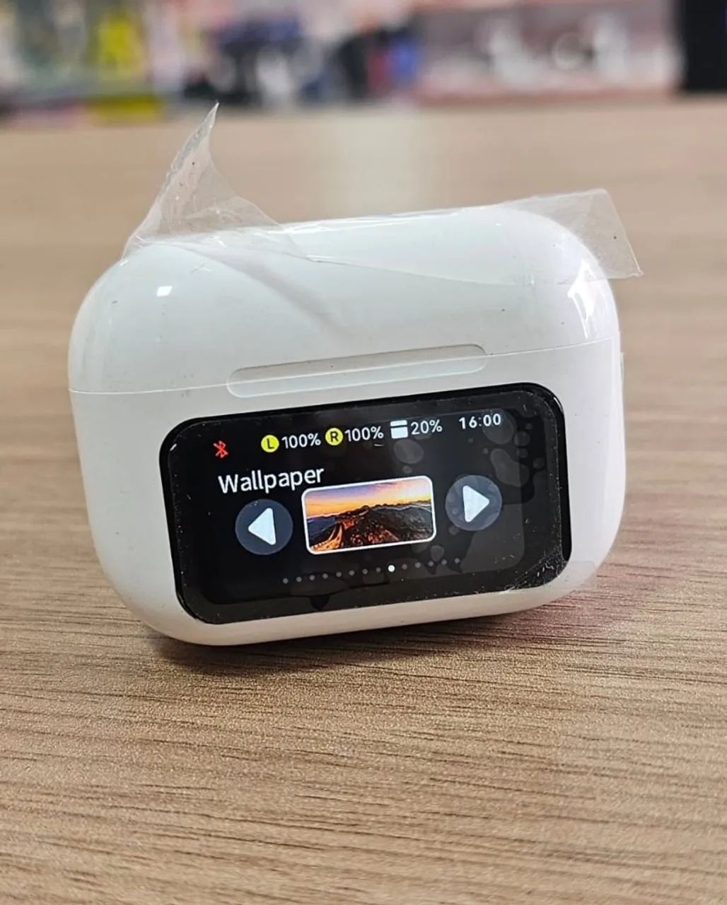 Fone Bluetooth A9 PRO com tela inteligente  - Foto 3