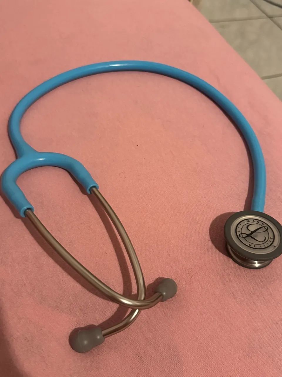 Estetoscópio Littmann Quality Azul - Foto 2