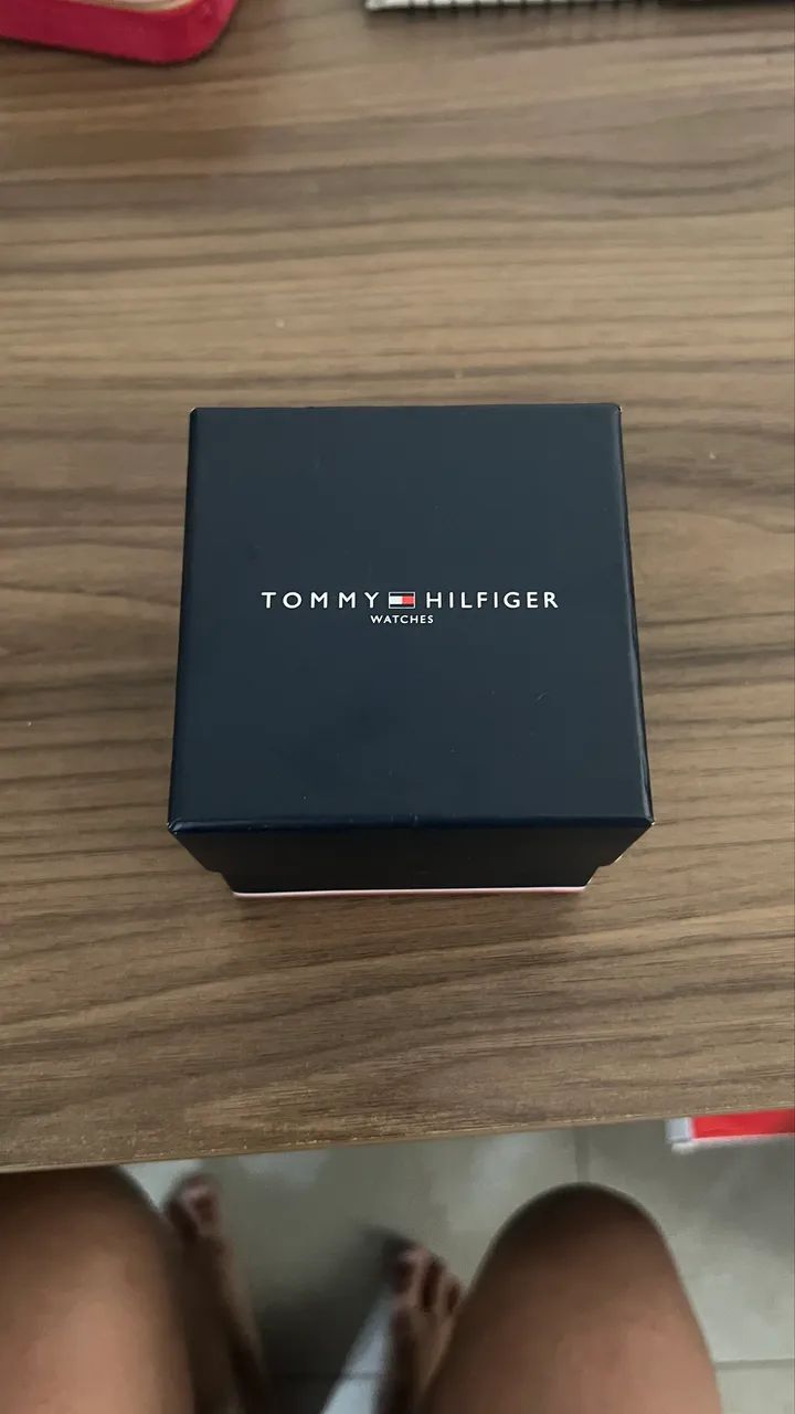 Relógio Tommy Hilfiger Masculino Preto Original + Caixa - Foto 4