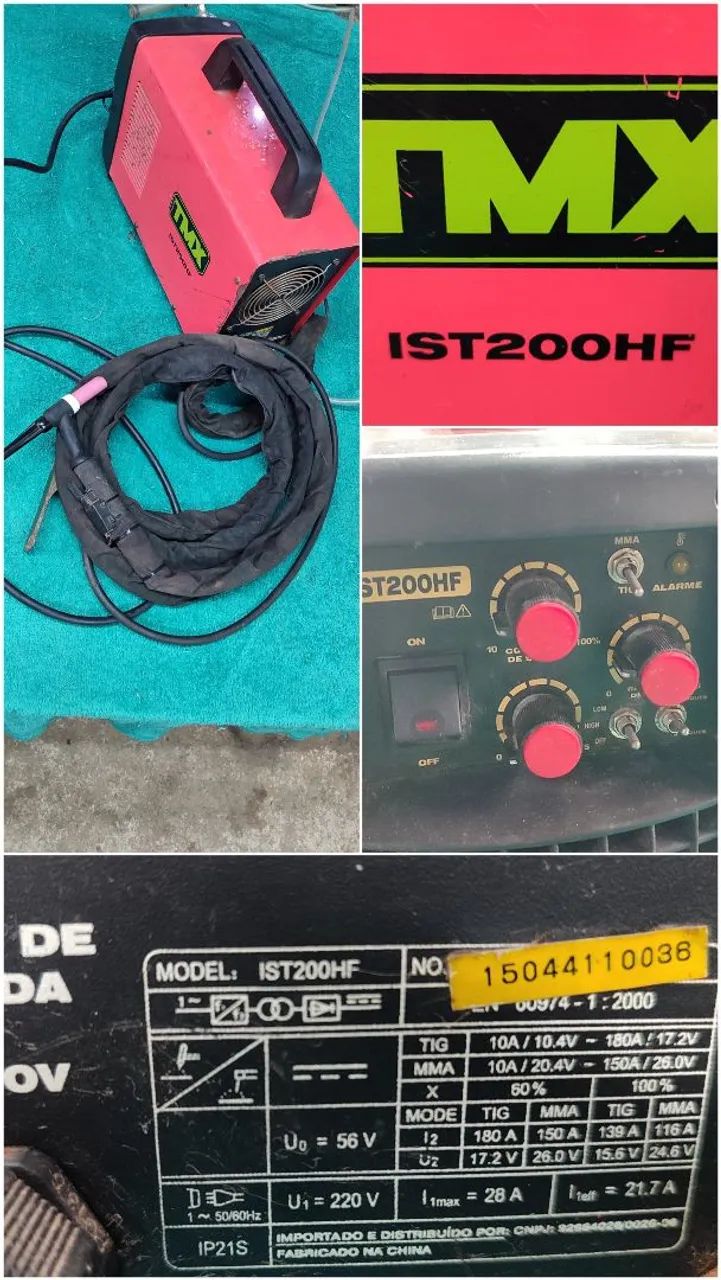 Solda TIG + cilindro 10m³ - Foto 3