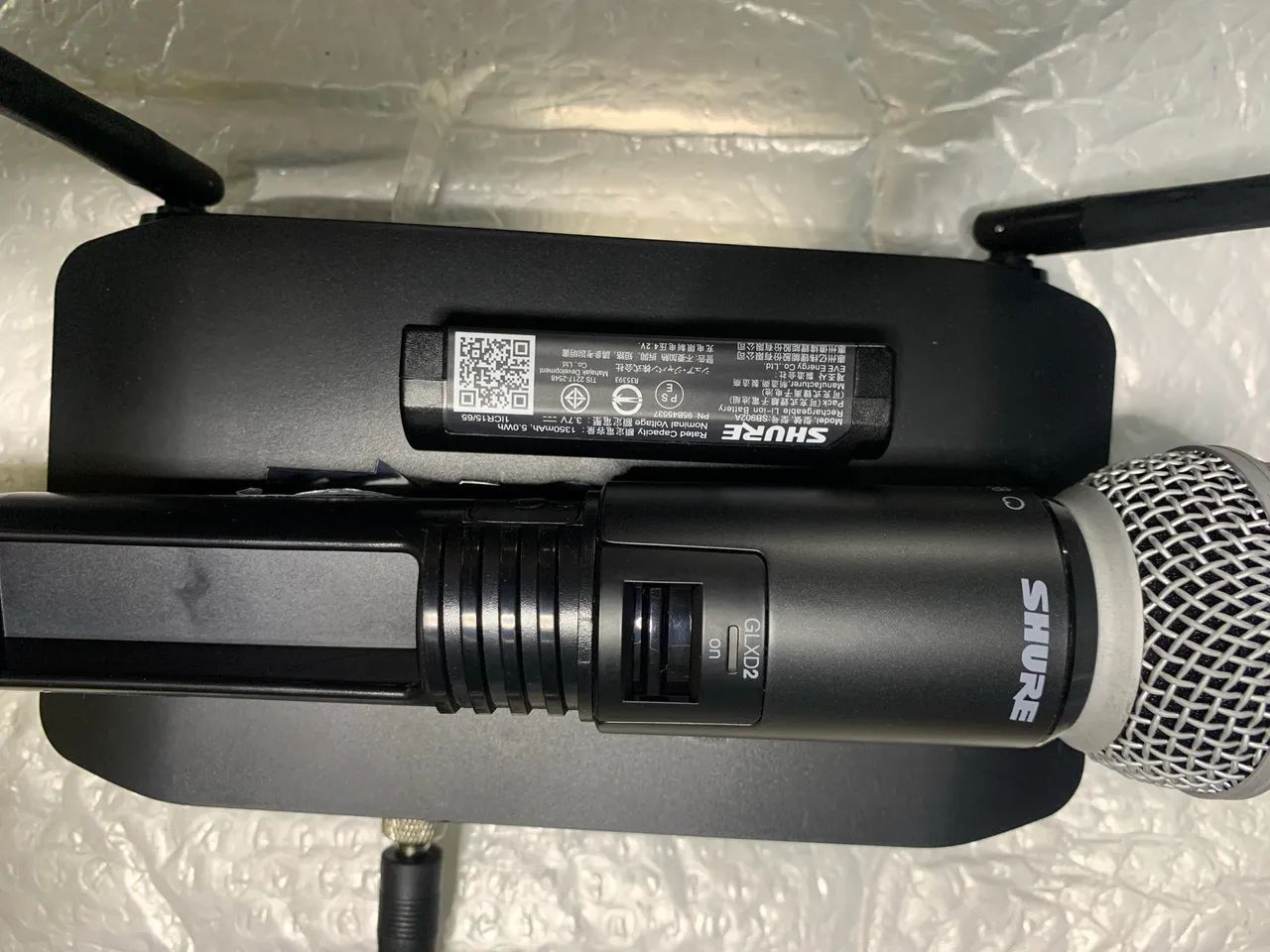 Microfone sem fio Shure