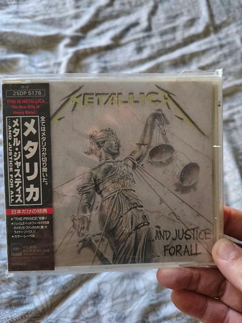 Cd Metallica And justice for all