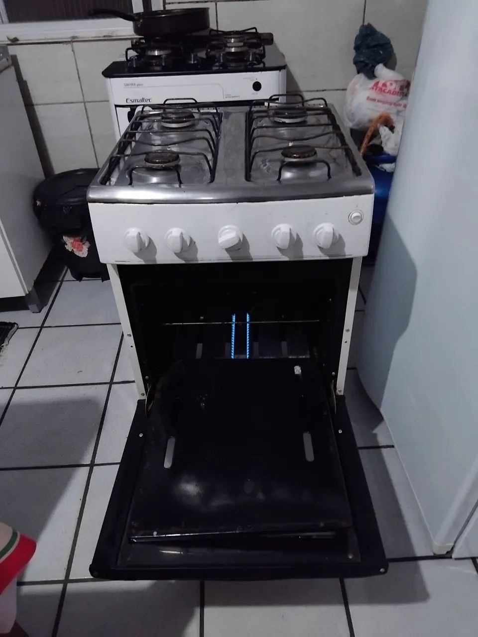 Fogão 4 bocas funcionando! - Foto 2