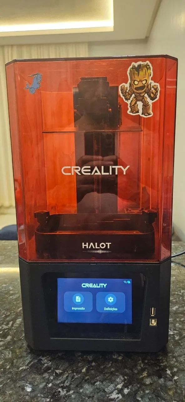 Impressora 3D Creality Halot One (resina) - Foto 3