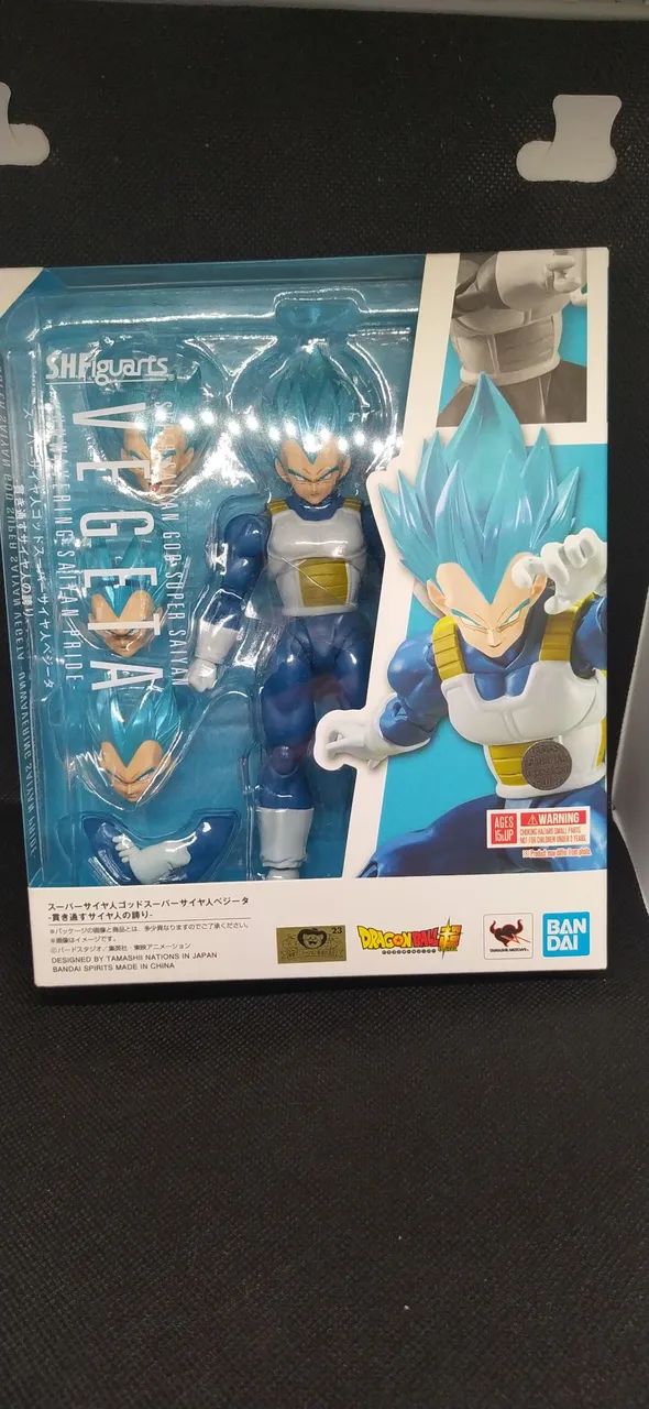 Vegeta BLUE SH Figuarts original e lacrado 