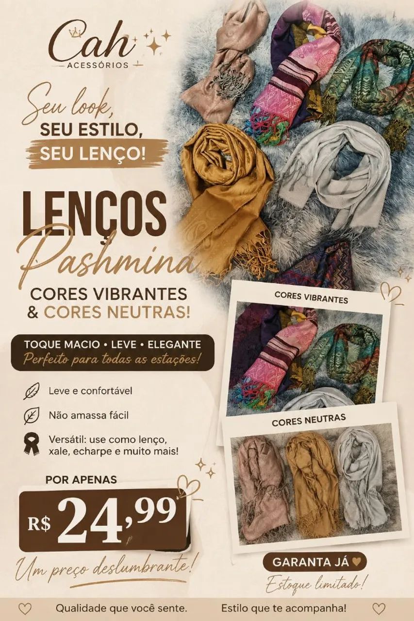Lenços pashmira  - Foto 2