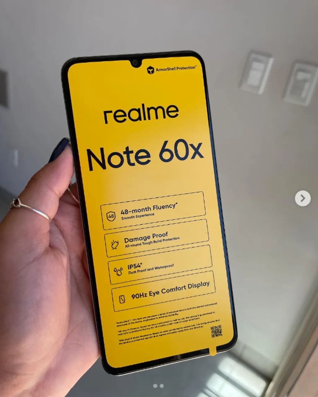 realme note 60x 4/128g em oferta - Foto 3