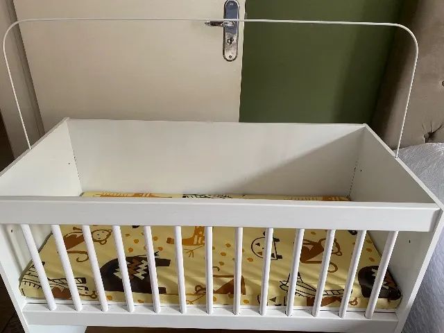 Mini Berço Rubi Moises Multifuncional - Pouquíssimo usado - Foto 5