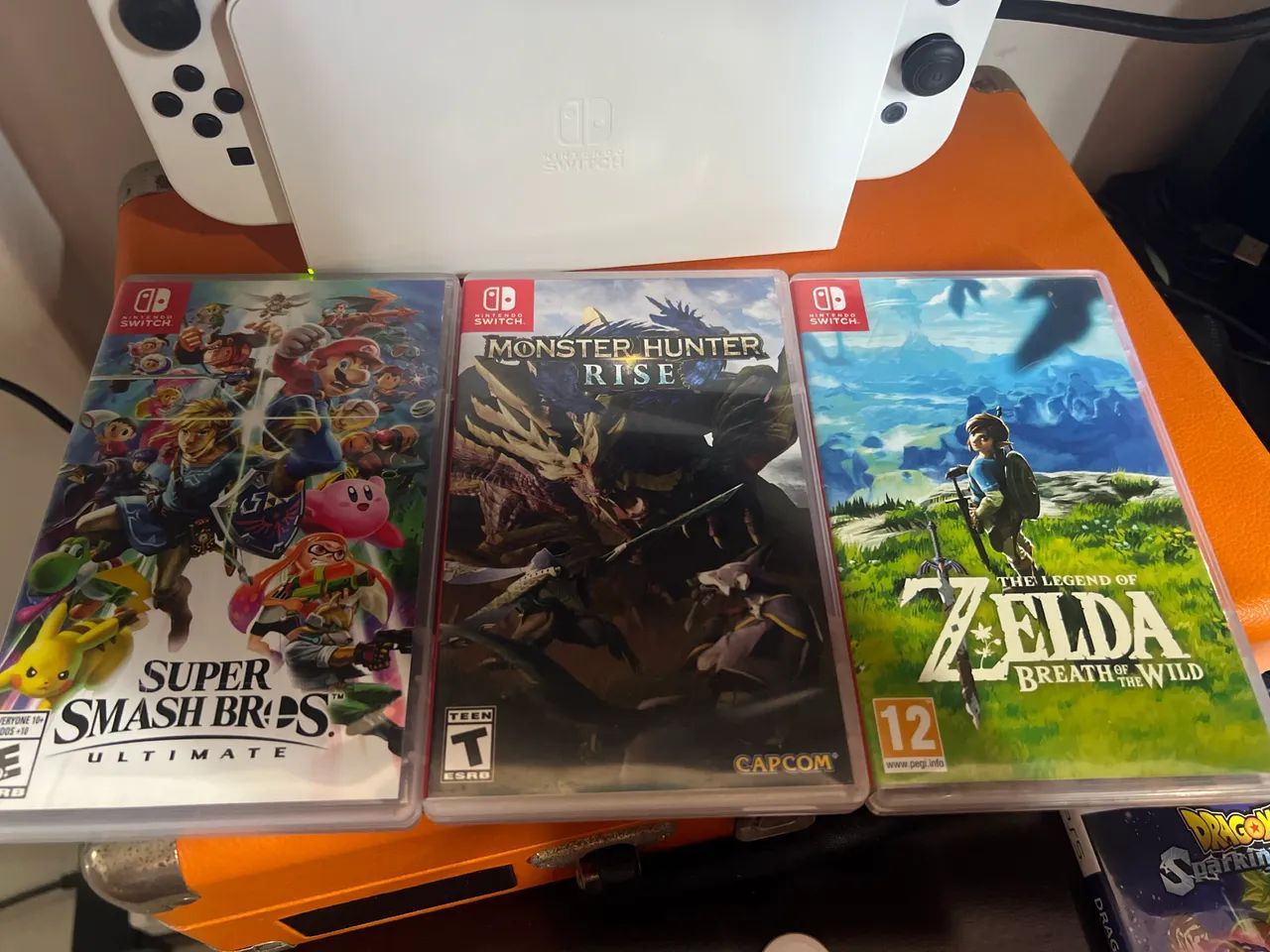 Nintendo switch OLED + jogos - Foto 4