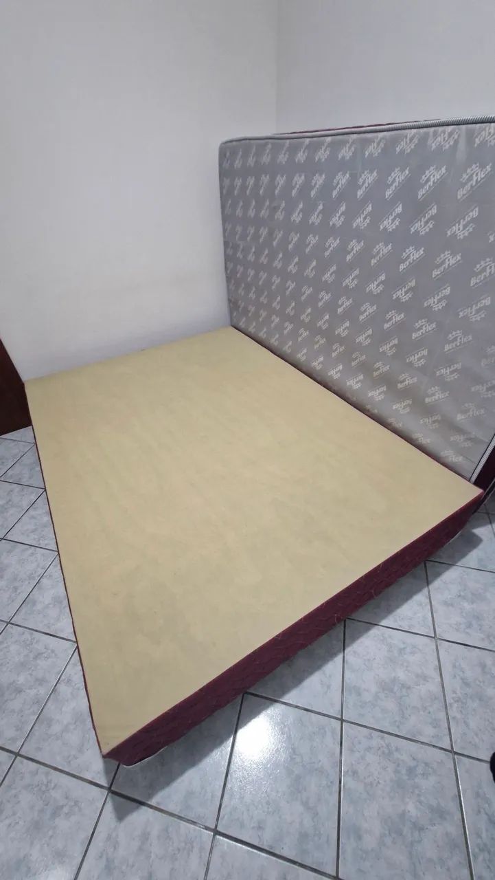 Cama box casal, colchão de molas - Foto 2