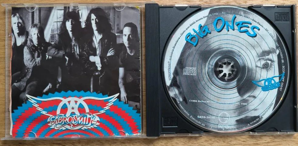 CD: Aerosmith, Álbum: Big Ones  - Foto 2
