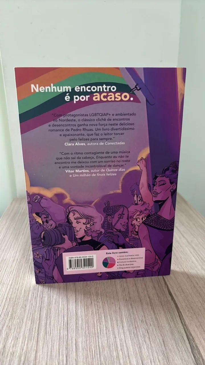 Livro - Enquanto eu não te encontro - Foto 3