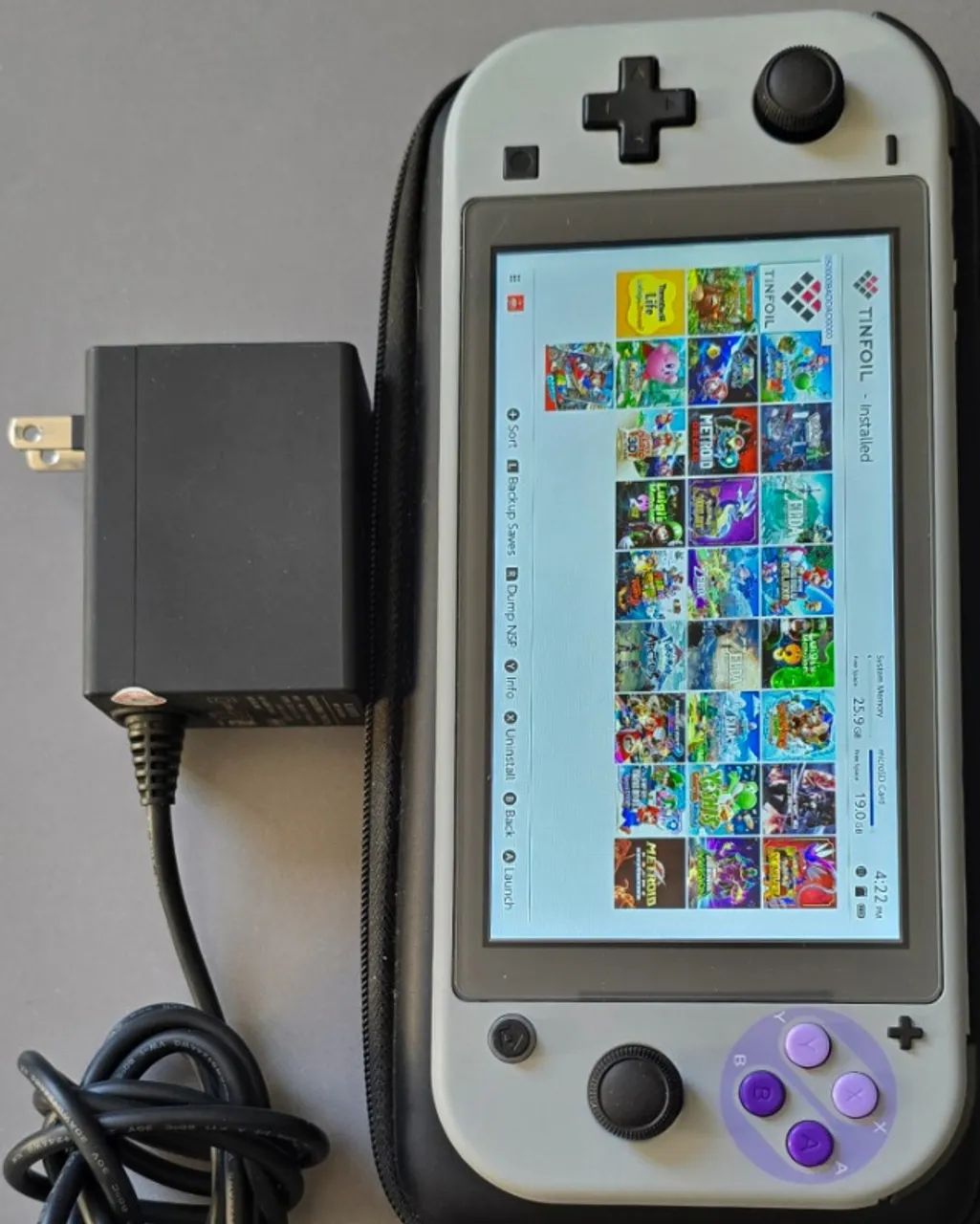 Nintendo Switch Lite- Desbloqueado Classic SNES